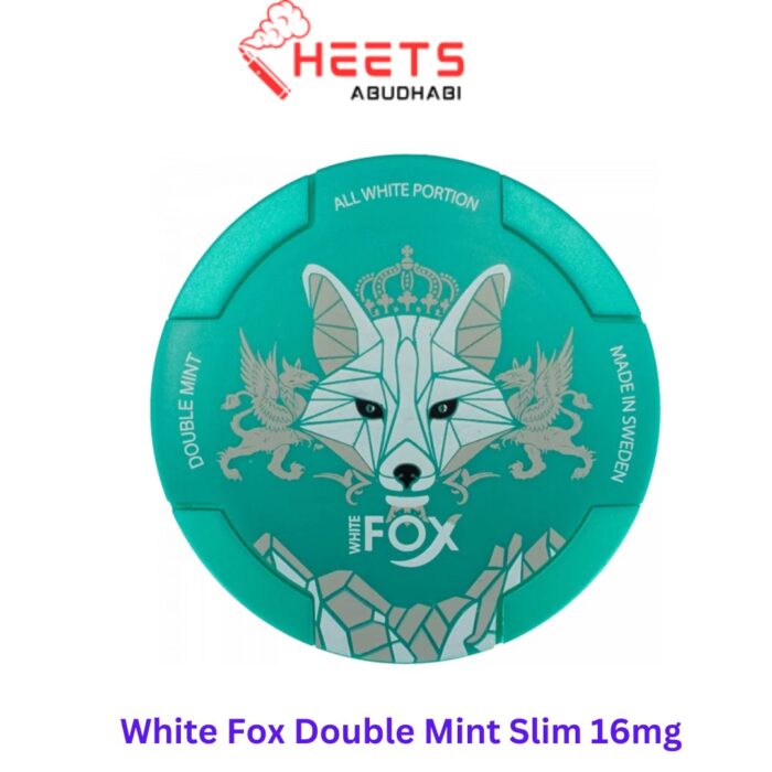 White Fox Double Mint Slim 16mg