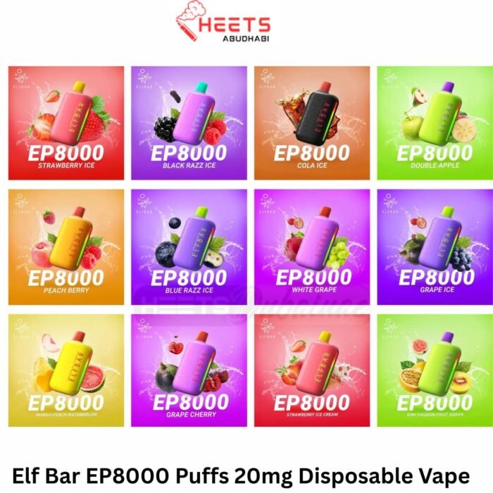 Elf Bar EP8000 Puffs 20mg Disposable
