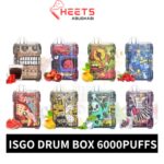 ISGO DRUM BOX 6000 PUFFS