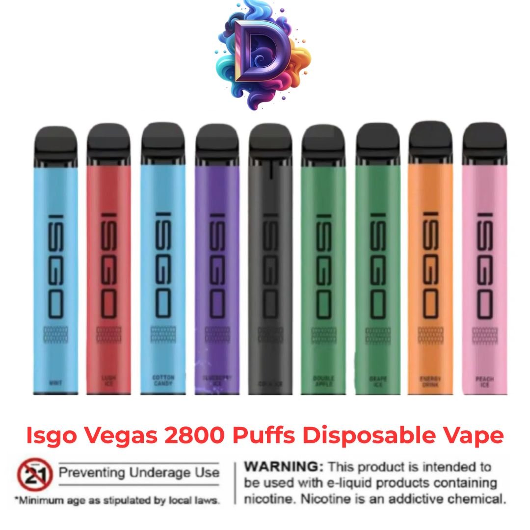 Isgo-Vegas-2800-Puffs-Disposable-Vape-in-Dubai-.jpg Isgo Vegas 2800 Puffs 20Mg Disposable Vape In UAE - Image 1