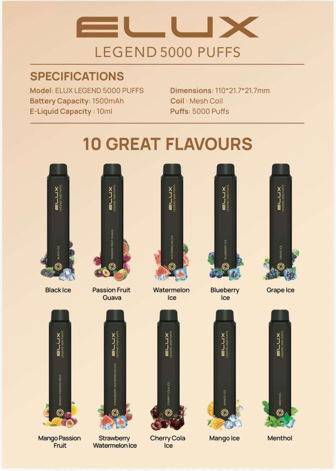 Elux-Legend-5000-Puffs-Disposable-Vape-In-Dubai UAE Elux-Legend-5000-Puffs